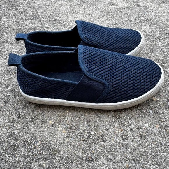 H&M Slip-On Boy’s Sneakers in Navy – Size 12.5 - Picture 2 of 4